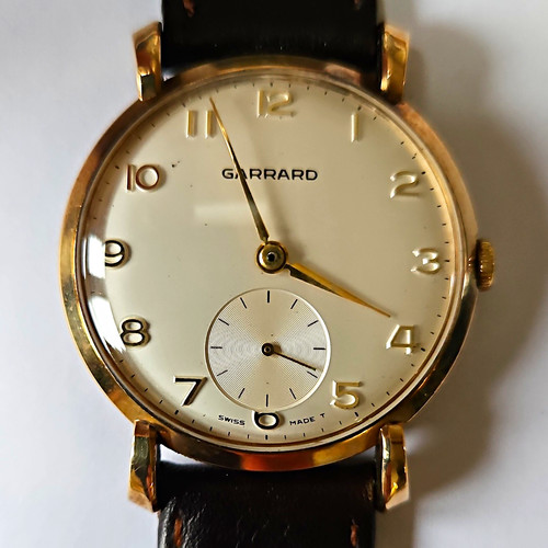 Garrard 9ct gold - swiss, made