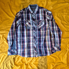 Checkered Shirt Dissident Mens