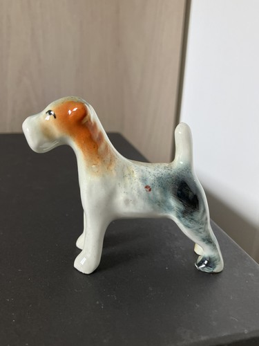 Vintage ceramic fox terrier 7 - ceramic, (7
