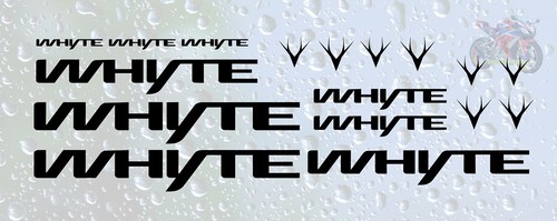 17pc whyte decal - 17pc, sticker