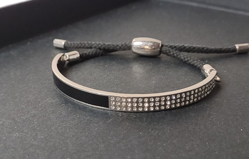 Black and silver tone - and,