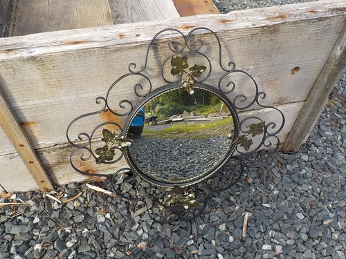 Vintage 50s convex fish - convex, eye