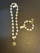 Fresh Water Pearls Necklace/Bracelet Set Baroque Pearls