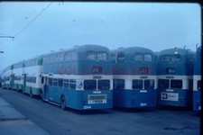 35mm slide 1976 Metro Bradford Buses  Bowling Depot With Copyright 5313
