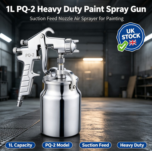 Pq2 paint spray - 1l, gun
