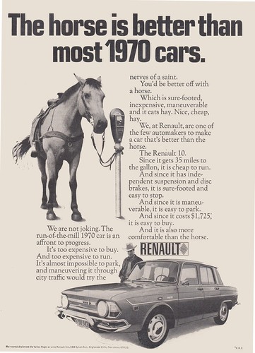 1970 renault horse better - renault:,