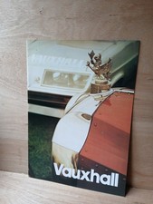  VAUXHALL - Sales brochure, September 1974. Viva, Victor, Firanza. classic car