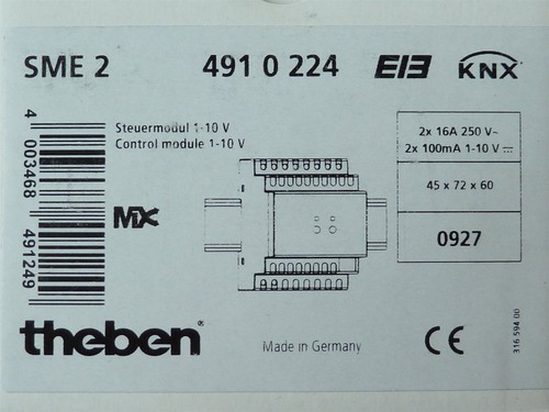 Theben sme2 control module - theben,