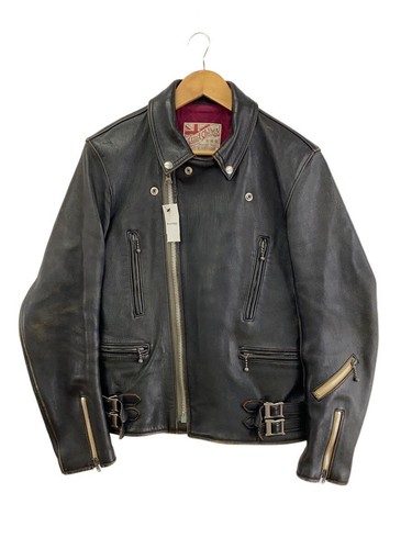 Addict clothes leather jacket - leather,