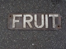 Fruit Wagon Van Plate Steam