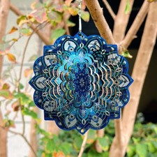 Rotating pendant flower - 3d,
