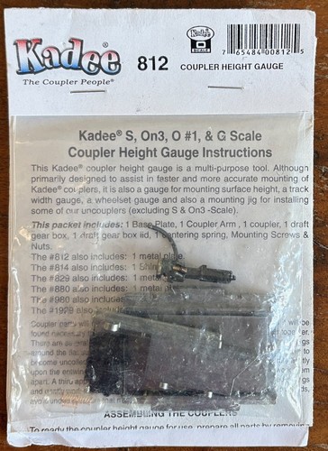 Kadee scale 812 - 0,
