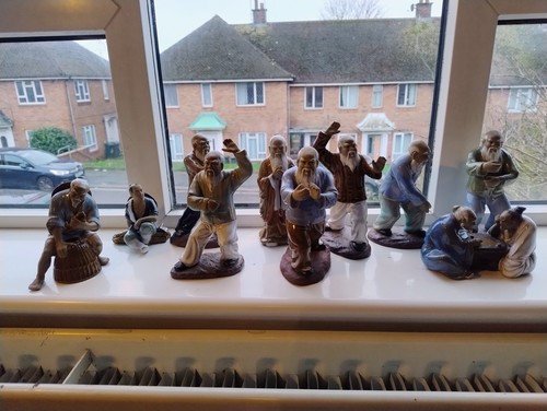 Vintage chinese mudmen - chinese,