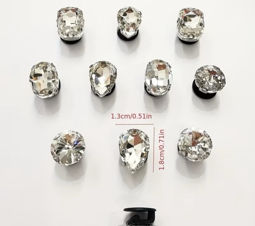 Crystal style croc - crystal,