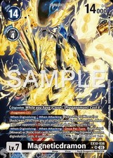 EX10-036 Magneticdramon : Super Rare Alternative Art Digimon Card : EX10: Sinist
