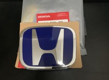 Genuine JDM Front H Blue Badge
