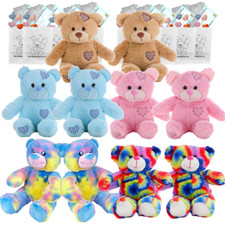 Build Make a Bear Making Party at home - 8" Teddy Bear Selection - 10 kits