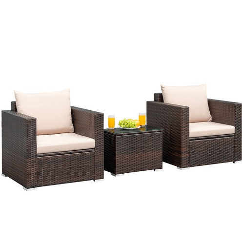 3pcs patio rattan - patio,