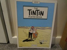 The tintin poster book card - tintin,