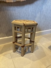 Vintage Bamboo/Rattan Side
