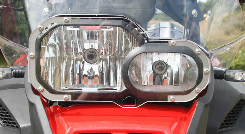 Polycarbonate headlight guard - polycarbonate,