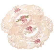2pcs Lace Place Mat Doily