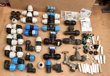 Plasson/ Philmac Job Lot NEW (mostly) stopcocks, inserts, reducers, couplings ++
