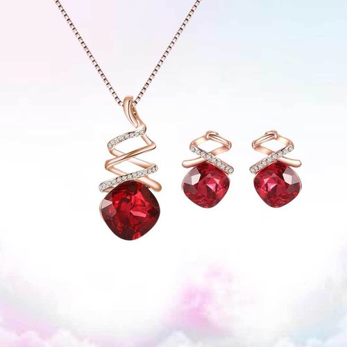Set durable red rhinestone - 1,