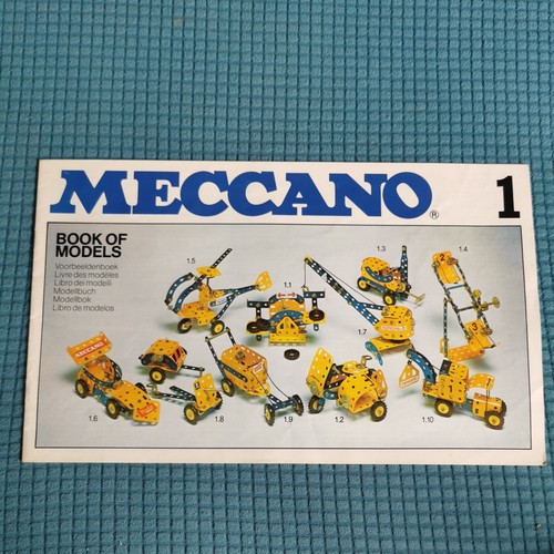 Meccano vintage book - vintage, models