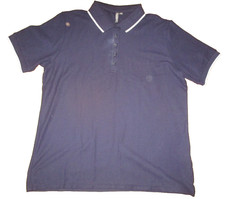 Originals Wardrobe BNWOT navy blue cotton short sleeve polo top size 16/18