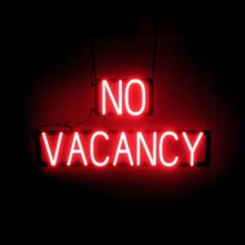 SpellBrite NO VACANCY Sign |