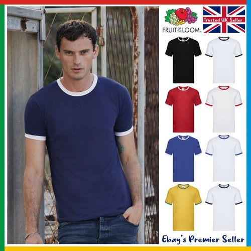 Mens contrast ringer shirt - mens,