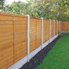 6ft x 6ft Waney Lap Fence Panel -Minimum Order Of 5 Panels - Check Delivery Area