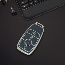 Car Key Fob Case Cover Shell For Mercedes Benz A C E S Class GLS CLE CLA Luxury