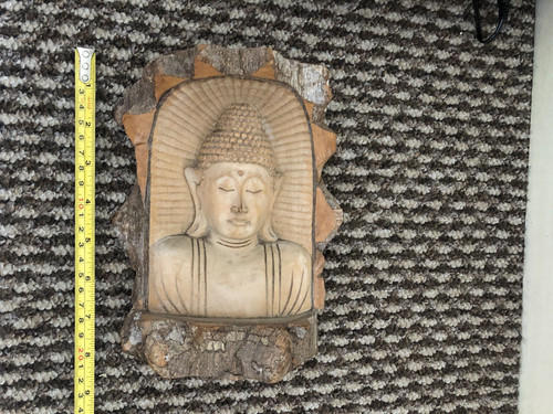 Lovely carved wood - figure, of
