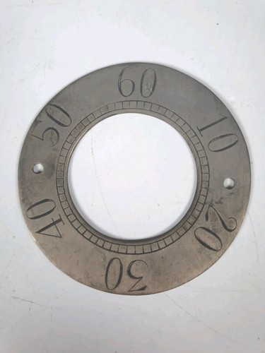 Antique brass clock seconds - antique,