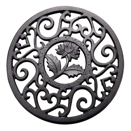 5cm round cast - 11.5cm, iron