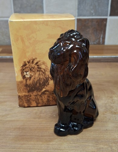 Vintage avon lion - lion, decanter