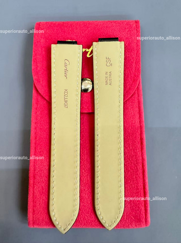 Black leather fit cartier - black,
