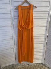 Zara satin summer flowy maxi