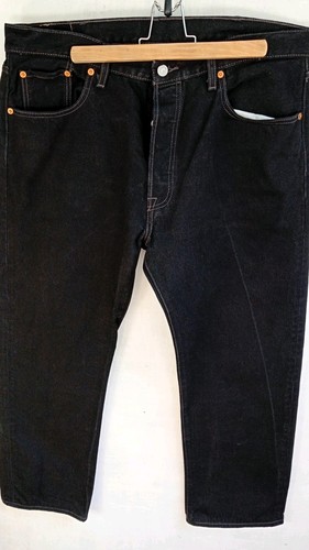 Levi 501 black jeans mens - 501,