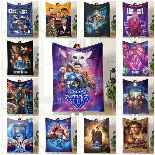 Doctor who fleece blanket - fleece,