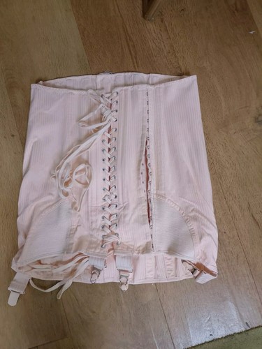 Vintage 50s corset - vintage, suspenders