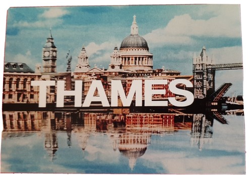 Thames television postcard - thames,