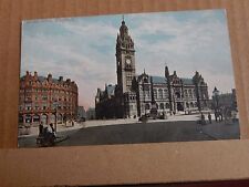 Postcard Town Hall Sheffield