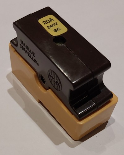 Wylex 20a yellow - 20a, cartridge