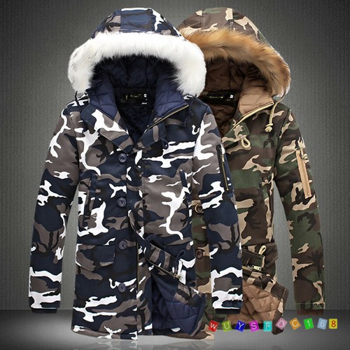Winter mens thicken camo - winter,