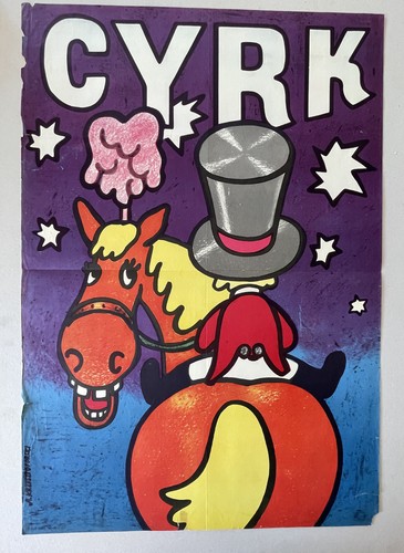 Original circus poster poland - original,