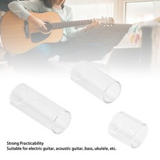.3Pcs Guitar Slide Glass