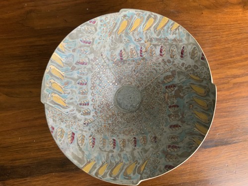 Grey ceramic art pottery - grey,